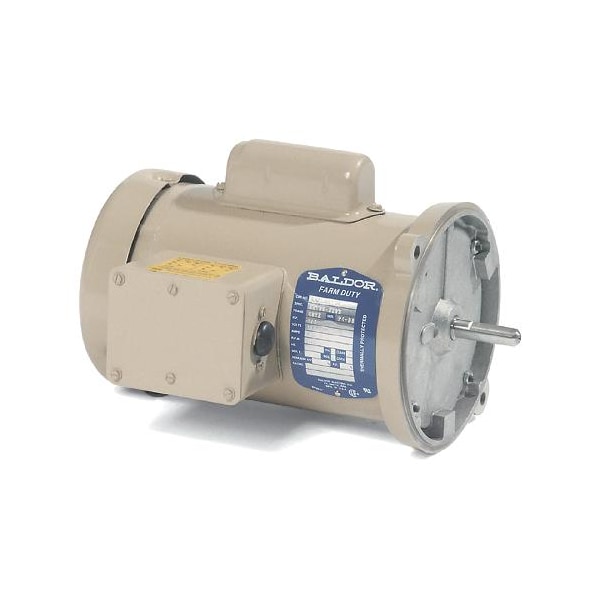 Baldor-Reliance .5Hp, 1725Rpm, 1Ph, 60Hz, 48Yz, 3421L, Tefc, F1 ANFL3504M - main